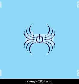 Logo Spider Technology. Conception de connexion Spider Illustration de Vecteur