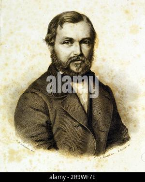 Barth, Heinrich, 16.2.1821 - 25.11.1865, Africanist allemand, portrait, INFO-AUTORISATION-DROITS-SUPPLÉMENTAIRES-NON-DISPONIBLE Banque D'Images