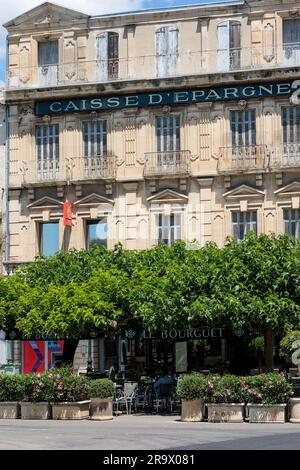 Scène de rue Forcalquier Provence-Alpes-Côtes d'Azur France Banque D'Images