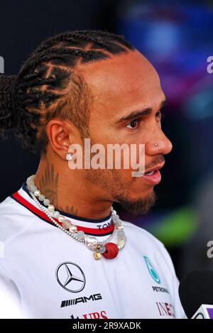 Spielberg, Autriche. 29th juin 2023. Lewis Hamilton (GBR) Mercedes AMG F1. 29.06.2023. Championnat du monde Formula 1, Rd 10, Grand Prix d'Autriche, Spielberg, Autriche, Journée de préparation. Le crédit photo doit être lu : images XPB/Press Association. Crédit : XPB Images Ltd/Alamy Live News Banque D'Images