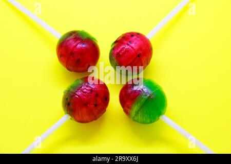 Bonbon sucette Banque D'Images