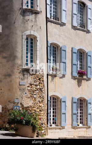 Joli village de la Palud-sur-Verdon sur la Provence-Alpes-Côte d'Azur France Banque D'Images