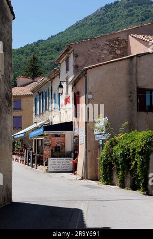 Joli village de la Palud-sur-Verdon sur la Provence-Alpes-Côte d'Azur France Banque D'Images