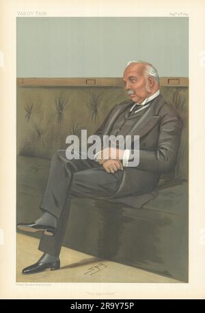 LE DESSIN ANIMÉ de L'ESPION VANITY FAIR Henry Campbell-Bannerman « The opposition ». PM 1899 Banque D'Images