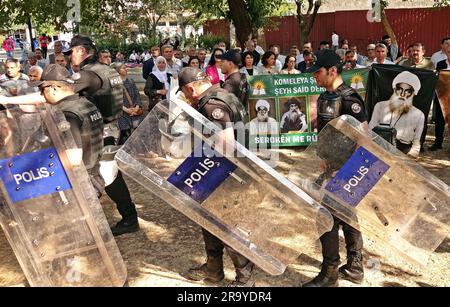 Diyarbakir, Turquie, 29/06/2023, le chef kurde Sheikh Said a été commémoré à Diyarbakir, TurkeyCredit: Mehmet Masum Suer/Alamy Live News Banque D'Images