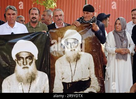 Diyarbakir, Turquie, 29/06/2023, le chef kurde Sheikh Said a été commémoré à Diyarbakir, TurkeyCredit: Mehmet Masum Suer/Alamy Live News Banque D'Images