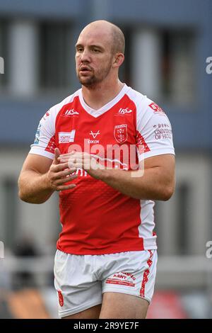 Hull, Angleterre - 23rd juin 2023 - George King (10) de Hull Kingston Rovers. Rugby League Betfred Super League , Hull Kingston Rovers vs Wakefield Trinity à Sewell Group Craven Park , Hull, Royaume-Uni Banque D'Images