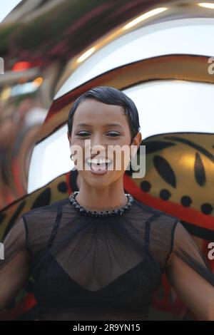 Taormina, Italie. 29th juin 2023. Karrueche Tran assiste au tapis rouge du festival du film de Taormina 69th pendant 69 LE FILM DE TAORMINA FEST, nouvelles à TAORMINA, Italie, 29 juin 2023 crédit: Agence de photo indépendante/Alamy Live News Banque D'Images