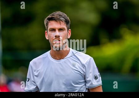 Londres, Royaume-Uni. 29th juin 2023. ATP - Exho Singles Cameron Norrie v Casper Ruud au Giorgio Armani tennis Classic au Hurlingham Club, Londres, Royaume-Uni, le 29 juin 2023. Photo de Phil Hutchinson. Utilisation éditoriale uniquement, licence requise pour une utilisation commerciale. Aucune utilisation dans les Paris, les jeux ou les publications d'un seul club/ligue/joueur. Crédit : UK Sports pics Ltd/Alay Live News Banque D'Images