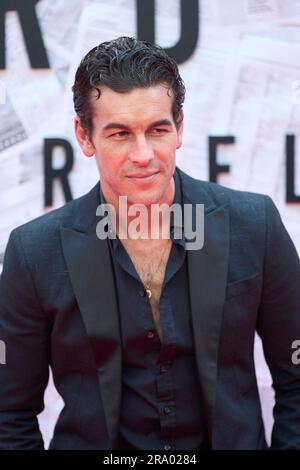 29 juin 2023, Barcelone, Espagne: Mario Casas assiste à la première˜de la boîte aux oiseaux Barceloneâ€™ au Théâtre Tivoli sur 29 juin 2023 à Barcelone, Espagne (Credit image: © Jack Abuin/ZUMA Press Wire) USAGE ÉDITORIAL SEULEMENT! Non destiné À un usage commercial ! Banque D'Images