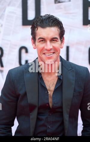 29 juin 2023, Barcelone, Espagne: MARIO CASAS participe à la première 'Bird Box Barcelona' au Tivoli Theatre. (Credit image: © Jack Abuin/ZUMA Press Wire) USAGE ÉDITORIAL SEULEMENT! Non destiné À un usage commercial ! Banque D'Images