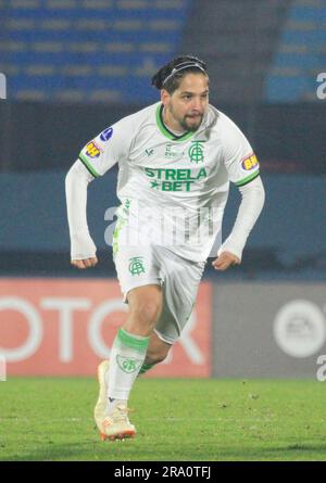 Montevideo, Uruguay. 29th avril 2023. Martin Benitez d'Amérique Mineiro, pendant le match entre Penarol et America Mineiro pour la ronde 6st du Groupe F de Conmebol Sul-Americana 2023, au Stade Centenario, à Montevideo, Uruguay sur 29 juin. Photo: Piscine Pelaez Burga/DiaEsportivo/DiaEsportivo/Alay Live News crédit: DiaEsportivo/Alay Live News Banque D'Images