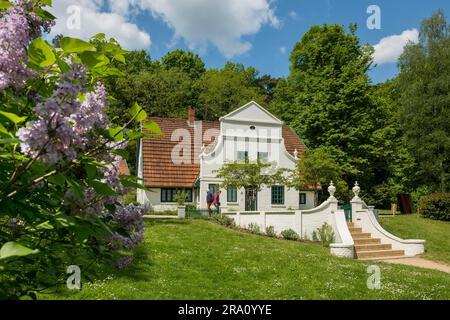 Barkenhoff, Heinrich Vogeler Museum, Worpswede, Basse-Saxe, Allemagne Banque D'Images