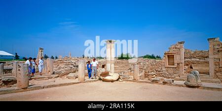 Sanctuaire d'Apollon Hylates, Kourion, République de Chypre Banque D'Images