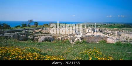 Kourion, ancienne ville en ruines, République de Chypre Banque D'Images