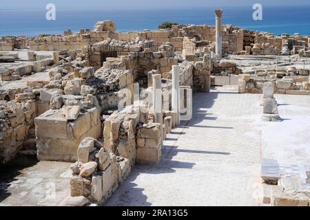Kourion, ancienne ville en ruines, République de Chypre Banque D'Images