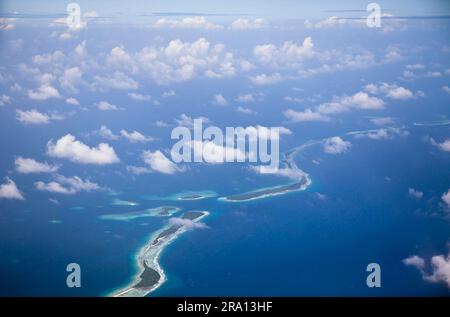 Atoll Majuro, Îles Marshall, Océan Pacifique, Micronésie Banque D'Images