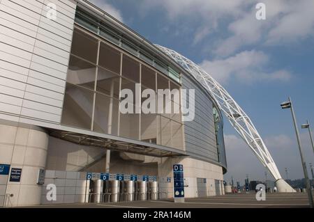 Entrée, stade Wembley, Wembley, Brant, Londres, Angleterre, Royaume-Uni Banque D'Images