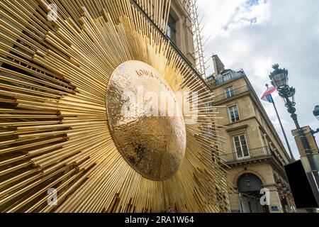 Boutiques de luxe à la place Vendôme, Paris, France Banque D'Images