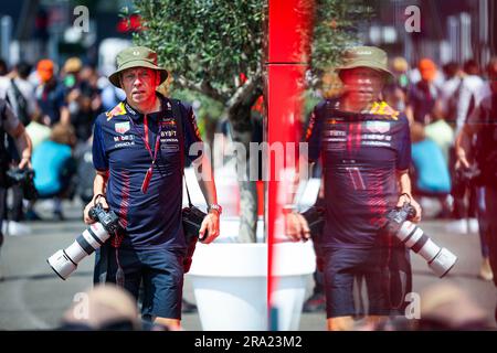 Spielberg, Autriche. 30th juin 2023. Photographe Mark Thompson pendant la Formule 1 2023 Rolex Grosser Preis von Osterreich, Grand Prix autrichien 2023, 9th tour du Championnat du monde de Formule 1 2023 de 30 juin à 2 juillet 2023 sur l'anneau de taureau rouge, à Spielberg, Autriche - photo Florent Gooden/DPPI crédit: DPPI Media/Alay Live News Banque D'Images