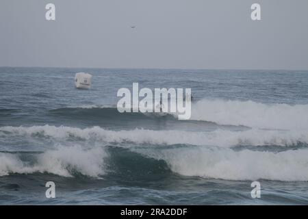 Saquarema, Brésil. 30th juin 2023. Jadson Andre(BRA), ce vendredi(30) pendant la branche brésilienne Vivo Rio Pro Saquarema 2023 du Championnat du monde de Surf League (WSL), qui s'est tenu à Itaúna Beach à Saquarema, RJ. Crédit: Luiz Gomes/FotoArena/Alay Live News Banque D'Images