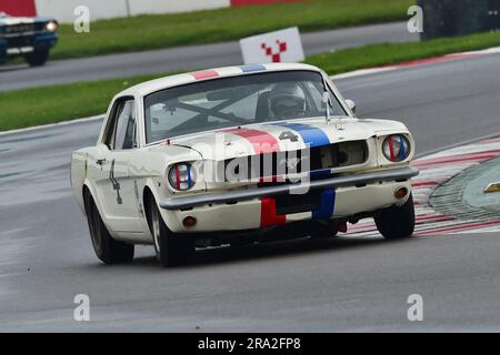 Dave Coyne, Mark Wright, Ford Mustang, DRHC Trophée Jack Sears pour 1958-1966 voitures de tourisme, une course de quarante-cinq minutes avec l'option de deuxième pilote, b Banque D'Images