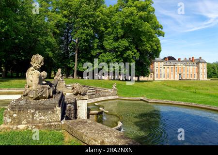 France, Essonne, Parc naturel régional de Gatinais, domaine départemental, château de Chamarande Banque D'Images