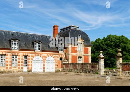 France, Essonne, Parc naturel régional de Gatinais, domaine départemental, château de Chamarande Banque D'Images