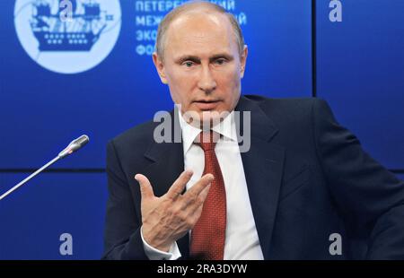 VLADIMIR POUTINE Président de la Russie ion 2023. Photo : kr.ru Banque D'Images