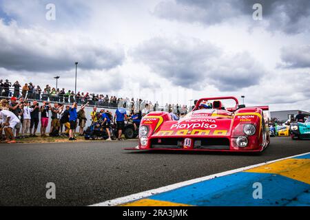 Le Mans, France. 30th juin 2023. Ambiance au Mans Classique 2023 de 1 juillet au 3, 2023 sur le circuit des 24 heures du Mans, au Mans, France - photo Damien Saulnier/DPPI crédit: DPPI Media/Alay Live News Banque D'Images