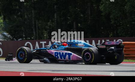 Circuit Red Bull Ring, Spielberg, Autriche, 30 juin 2023, N°31 Esteban Ocon FRA BWT Alpine F1 Team pendant LA FORMULE 1 ROLEX GROSSER PREIS VON ÖSTERREICH 2023 - pratique 1 e qualification - Formule 1 Championship Banque D'Images