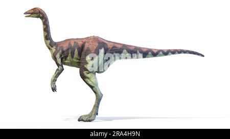 Archéornithomimus dinosaure, illustration Banque D'Images