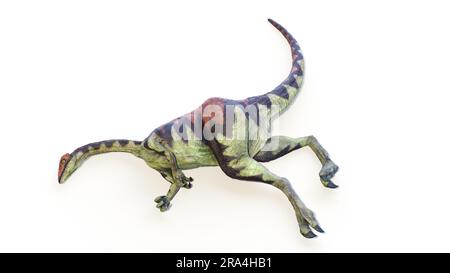 Archéornithomimus dinosaure, illustration Banque D'Images