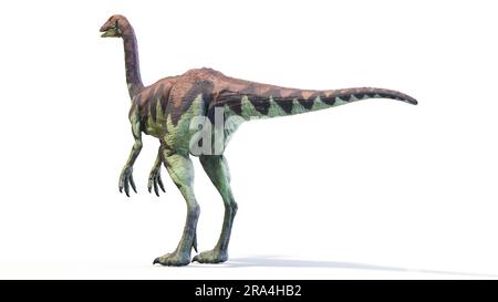 Archéornithomimus dinosaure, illustration Banque D'Images