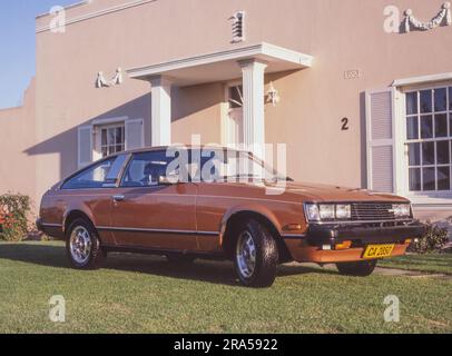 Une Toyota Celica Liftback 2000 LT en bronze photographiée au Cap en Afrique du Sud. Banque D'Images