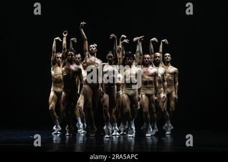 Pula, Croatie. 30th juin 2023. Des danseurs se produisent pendant la parade du ballet dans le cadre de l'été culturel Pula au Théâtre national Istrien de Pula, en Croatie, sur 30 juin 2023. Photo: Srecko Niketic/PIXSELL crédit: Pixsell/Alay Live News Banque D'Images