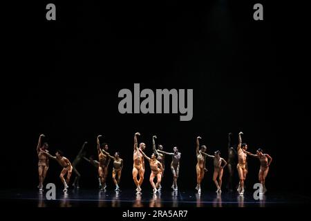 Pula, Croatie. 30th juin 2023. Des danseurs se produisent pendant la parade du ballet dans le cadre de l'été culturel Pula au Théâtre national Istrien de Pula, en Croatie, sur 30 juin 2023. Photo: Srecko Niketic/PIXSELL crédit: Pixsell/Alay Live News Banque D'Images