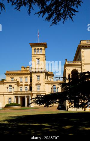 Osborne House, Cowes, Île de Wight, Hampshire, Angleterre, Royaume-Uni Banque D'Images