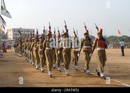 Fête de la République à Coimbatore, Tamil Nadu, Inde Banque D'Images