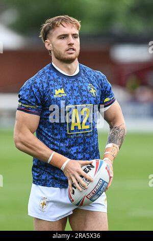 Wakefield, Angleterre - 23rd juin 2023 - Jack Croft de Wakefield Trinity. Rugby League Betfred Super League , Wakefield Trinity vs Salford Red Devils au stade BE Well support, Wakefield, Royaume-Uni Banque D'Images