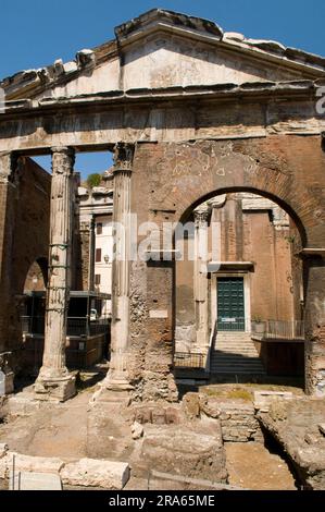 Porticus Octaviae, Rome, Latium, Italie, Portico di Ottavia Banque D'Images