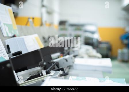 Impression maison procédé d'impression intérieur machines papier Banque D'Images