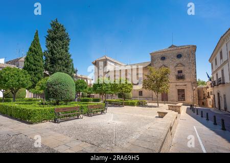 Hôtel de ville d'Ubeda à la place Plaza del Ayuntamiento - Ubeda, Jaen, Espagne Banque D'Images