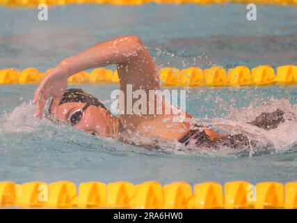 Anna Egorova, finale féminine 800 M freestyle lors des Championnats de natation de l'élite française sur 15 juin 2023 à Rennes, France - photo Laurent Lairys / DPPI Banque D'Images