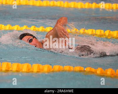 Anna Egorova, finale féminine 800 M freestyle lors des Championnats de natation de l'élite française sur 15 juin 2023 à Rennes, France - photo Laurent Lairys / DPPI Banque D'Images