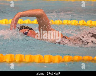 Anna Egorova, finale féminine 800 M freestyle lors des Championnats de natation de l'élite française sur 15 juin 2023 à Rennes, France - photo Laurent Lairys / DPPI Banque D'Images