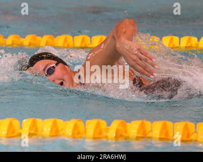 Anna Egorova, finale féminine 800 M freestyle lors des Championnats de natation de l'élite française sur 15 juin 2023 à Rennes, France - photo Laurent Lairys / DPPI Banque D'Images