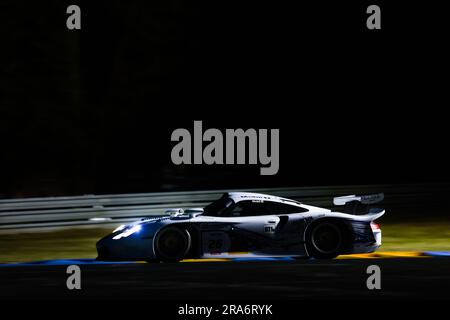 26 FILLON (FRA), Porsche 911 GT1, 1997, action pendant la Classique du Mans 2023 de 1 juillet à 3, 2023 sur le circuit des 24 heures du Mans, au Mans, France - photo Antonin Vincent/DPPI crédit: DPPI Media/Alamy Live News Banque D'Images