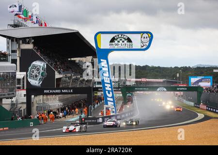 03 MARIS (FRA), Audi R8 LMP, 2002, action pendant la Classique du Mans 2023 de 1 juillet à 3, 2023 sur le circuit des 24 heures du Mans, au Mans, France - photo Antonin Vincent/DPPI crédit: DPPI Media/Alay Live News Banque D'Images