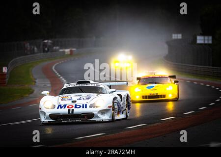 Le Mans, France. 01st juillet 2023. 26 FILLON (FRA), Porsche 911 GT1, 1997, action pendant la Classique du Mans 2023 de 1 juillet à 3, 2023 sur le circuit des 24 heures du Mans, au Mans, France - photo Damien Saulnier/DPPI crédit: DPPI Media/Alamy Live News Banque D'Images